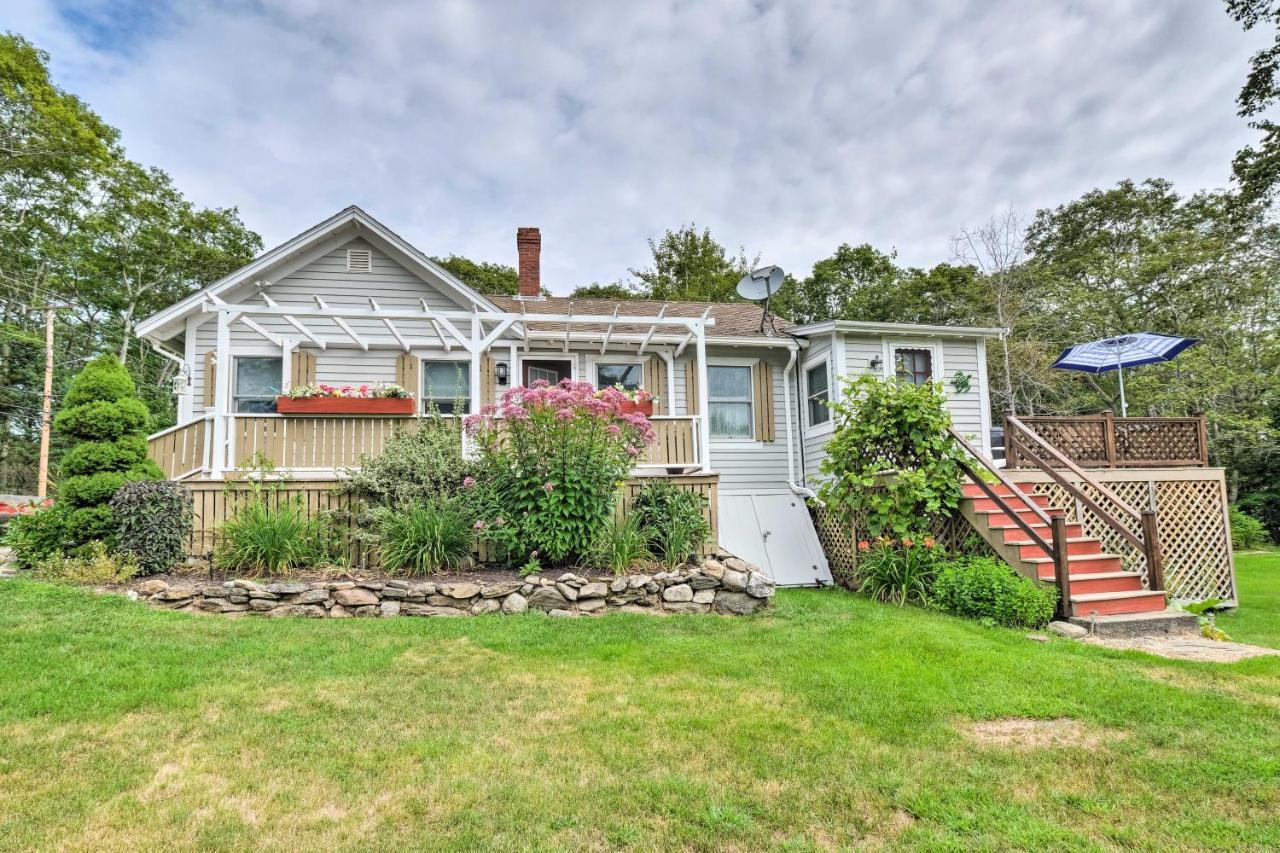 Charming East Boothbay Cottage With Large Yard! Exterior foto